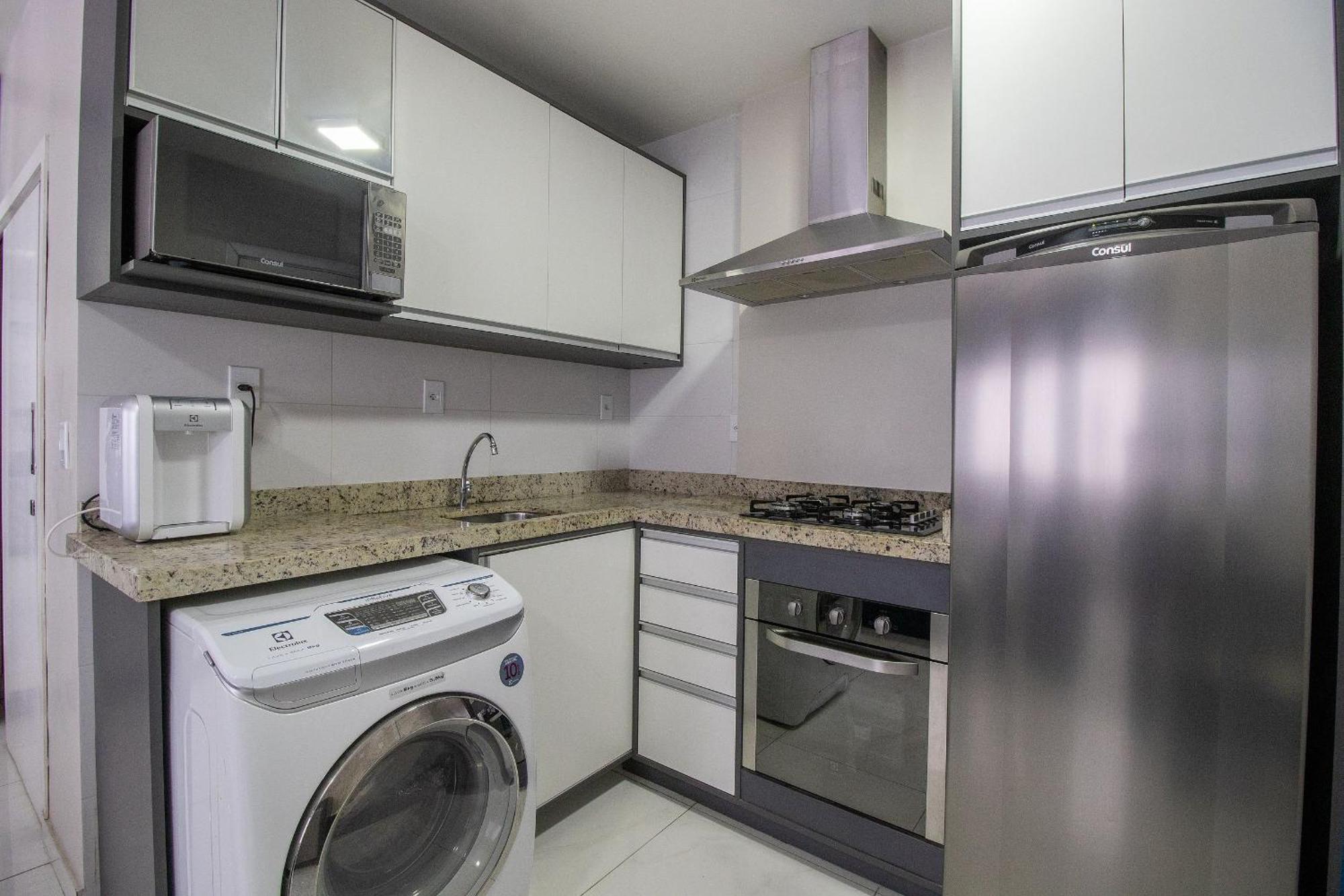 Apartamento Pos25b - Climatizado, Tv Smart, Garagem, Wi-fi